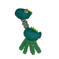 Dino câlin avec corde