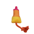 Floating rocket ice lolly with string